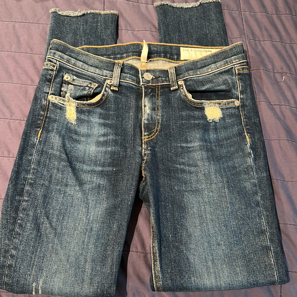 Rag & Bone Skinny Jeans size 28. La Paz